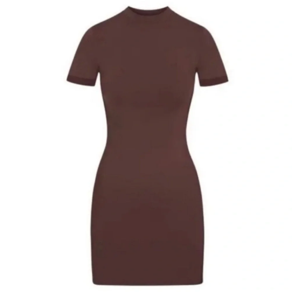 Skims (A1) Swim Tee Dress - cocoa NWT SIZE L